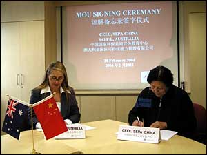 Signing Memorandum of Understanding