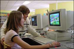 Ohio teacher and student use Ollie CD