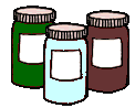 Colours of recyclable glass